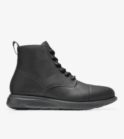 Bota Negra Acolchada con Cordones para Hombre | Grand Atlantic Boot^Cole Haan Flash Sale