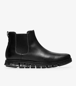 Botas Chelsea de Cuero Negro para Hombre | ZERØGRAND Chelsea Boot^Cole Haan Best