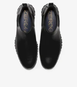 Botas Chelsea de Cuero Negro para Hombre | ZERØGRAND Chelsea Boot^Cole Haan Best