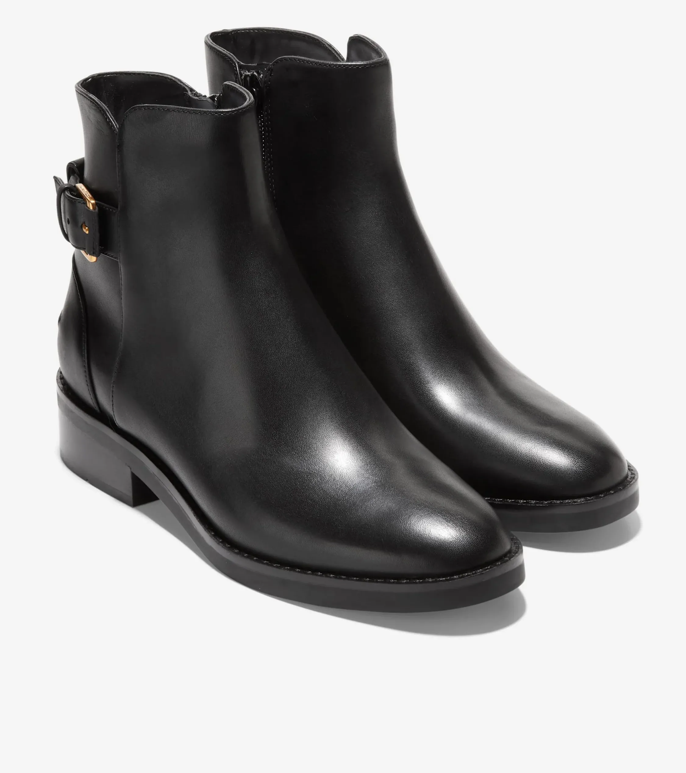 Botín de Tacón Bajo de Mujer | Women's Hampshire Buckle Bootie^Cole Haan Fashion
