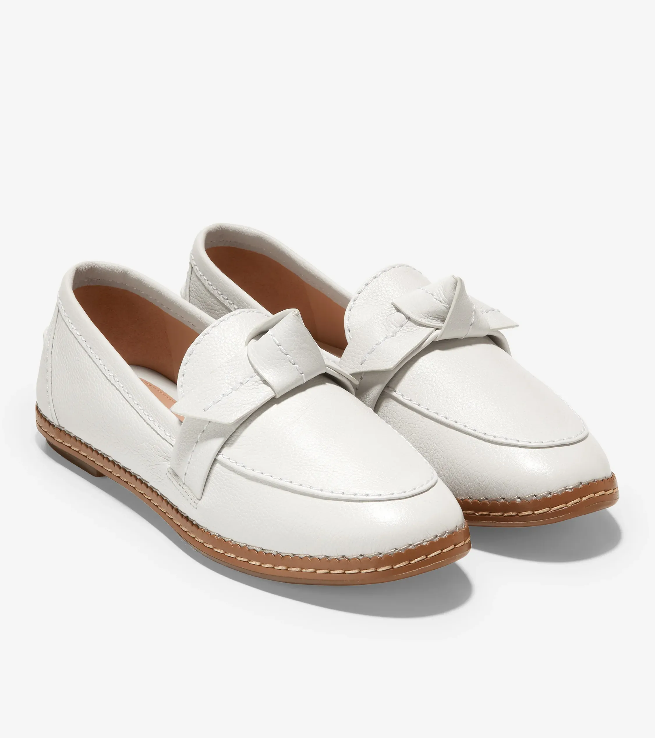 Mocasines Blancos de Mujer | Women's Cloudfeel All-Day Bow Loafer^Cole Haan Best