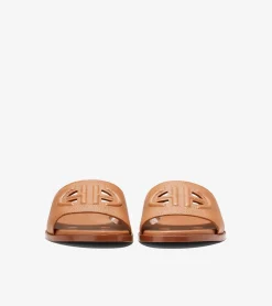 Sandalias de Ante Mujer | Women's Flynn Logo Slide Sandals^Cole Haan Discount