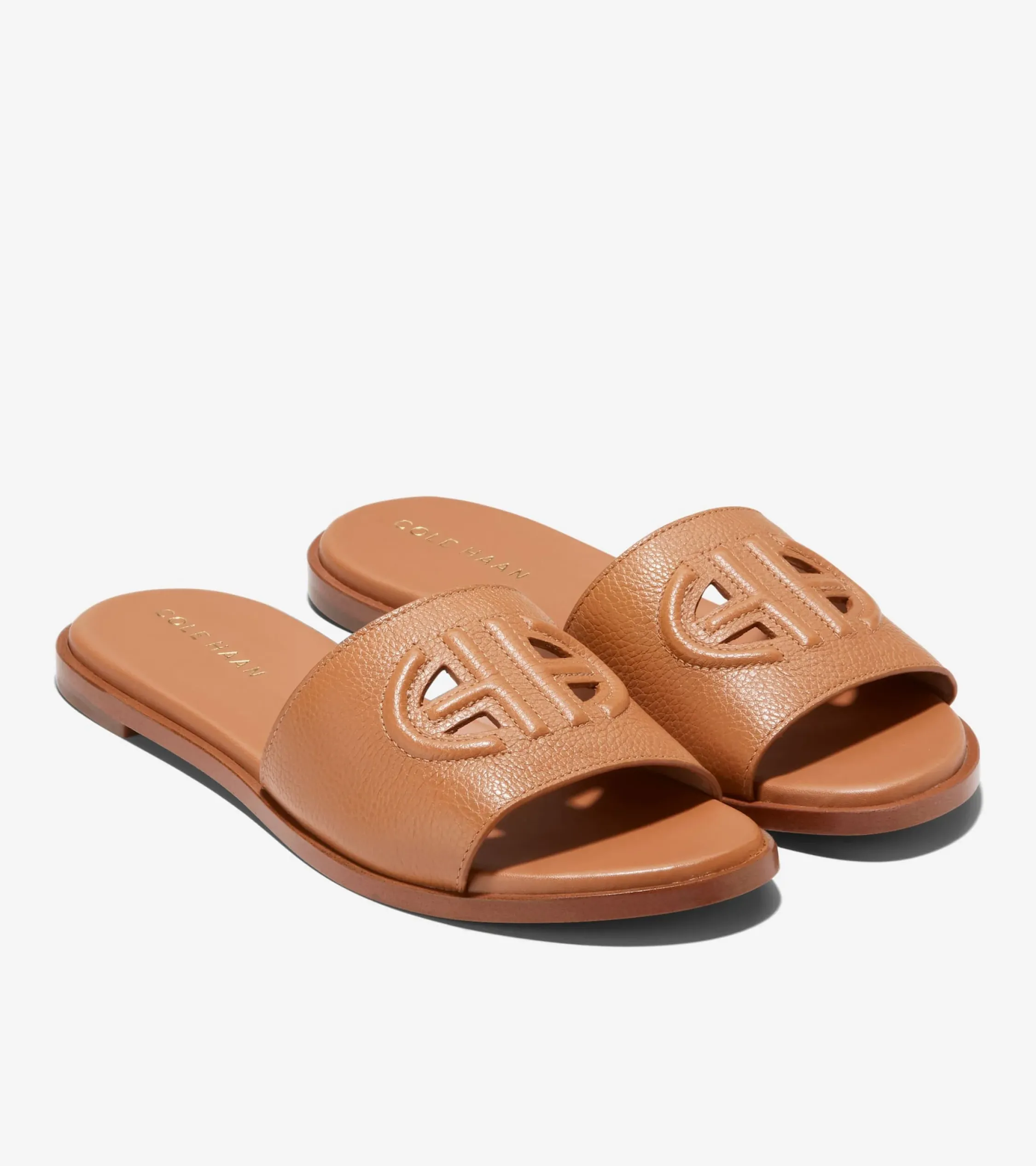 Sandalias de Ante Mujer | Women's Flynn Logo Slide Sandals^Cole Haan Discount