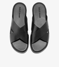 Sandalias de Cuero Hombre | Men's Nantucket Cross Strap Sandals^Cole Haan Fashion