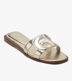 Sandalias de Piel Mujer | Women's Chrisee Slide Sandals^Cole Haan Discount