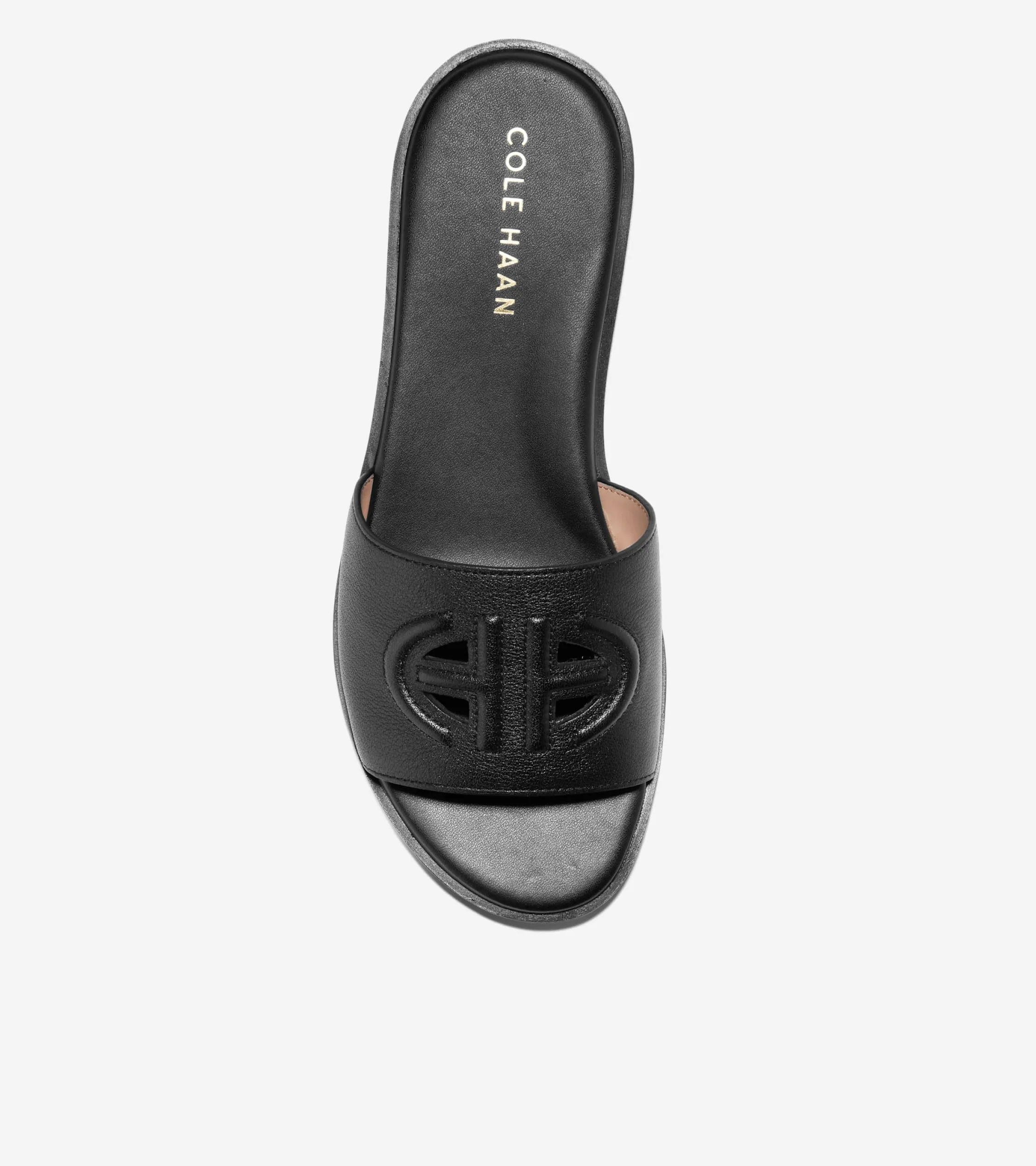 Sandalias de Piel Mujer | Women's Flynn Logo Slide Sandals^Cole Haan Shop