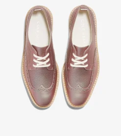 Woman's ØriginalGrand Platform Wingtip Oxfords^Cole Haan Cheap