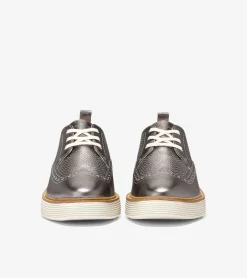 Woman's ØriginalGrand Platform Wingtip Oxfords^Cole Haan Shop