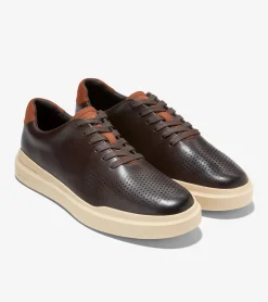 Zapatilla Cuero Perforado con Suela Ligera de Hombre | GrandPrø Rally^Cole Haan Store