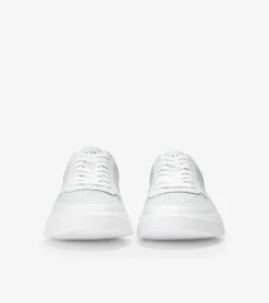 Zapatillas de Tenis de Cuero Perforado de Hombre | Grand Crosscourt Mo^Cole Haan Shop