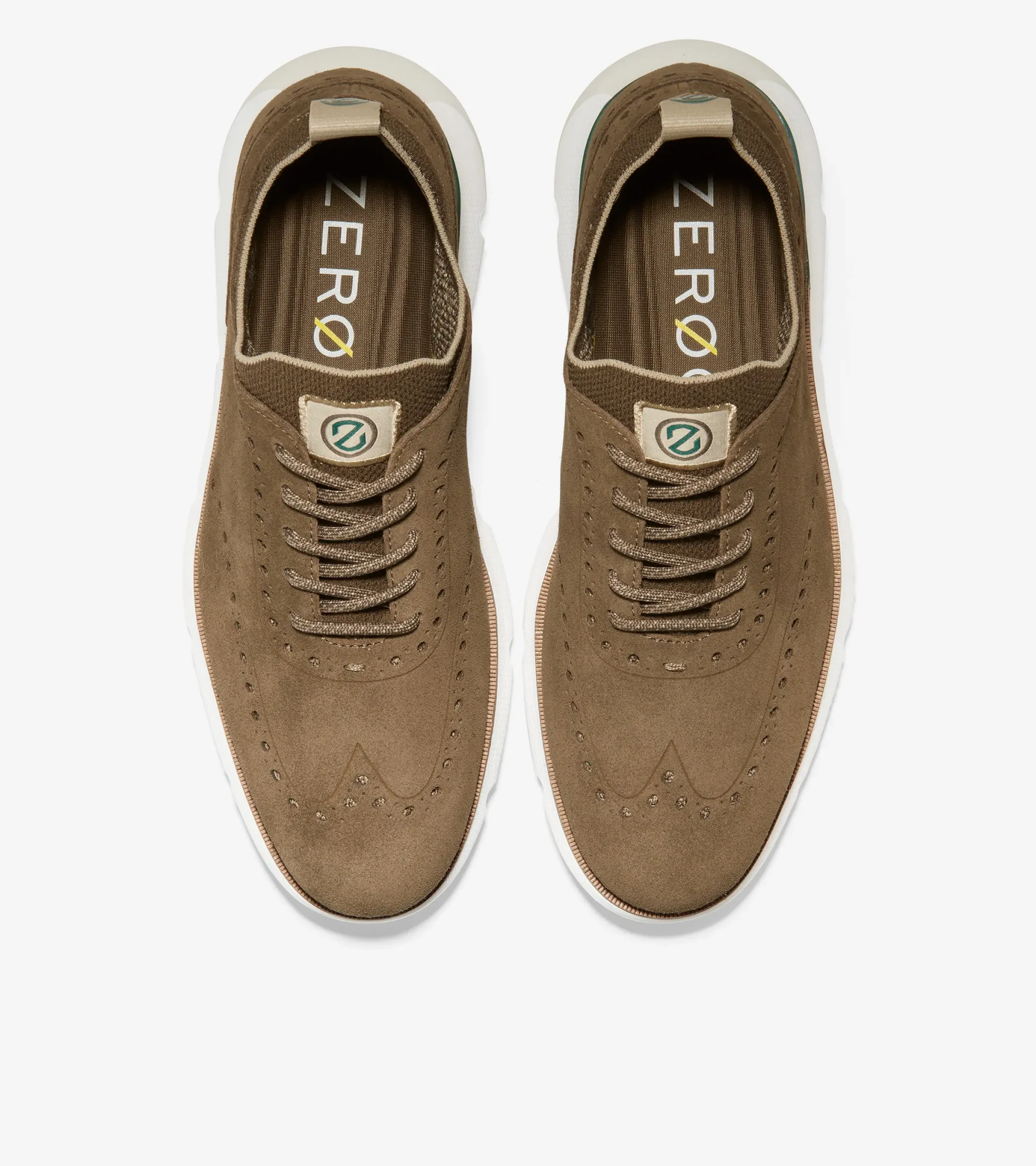 Zapato de Ante Artesanal de Hombre | ZERØGRAND Wingtip Oxford^Cole Haan Best Sale