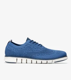 Zapatos Clásicos con Tejido Ajustado de Hombre | ZERØGRAND Wingtip Oxf^Cole Haan Shop