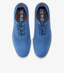 Zapatos Clásicos con Tejido Ajustado de Hombre | ZERØGRAND Wingtip Oxf^Cole Haan Shop