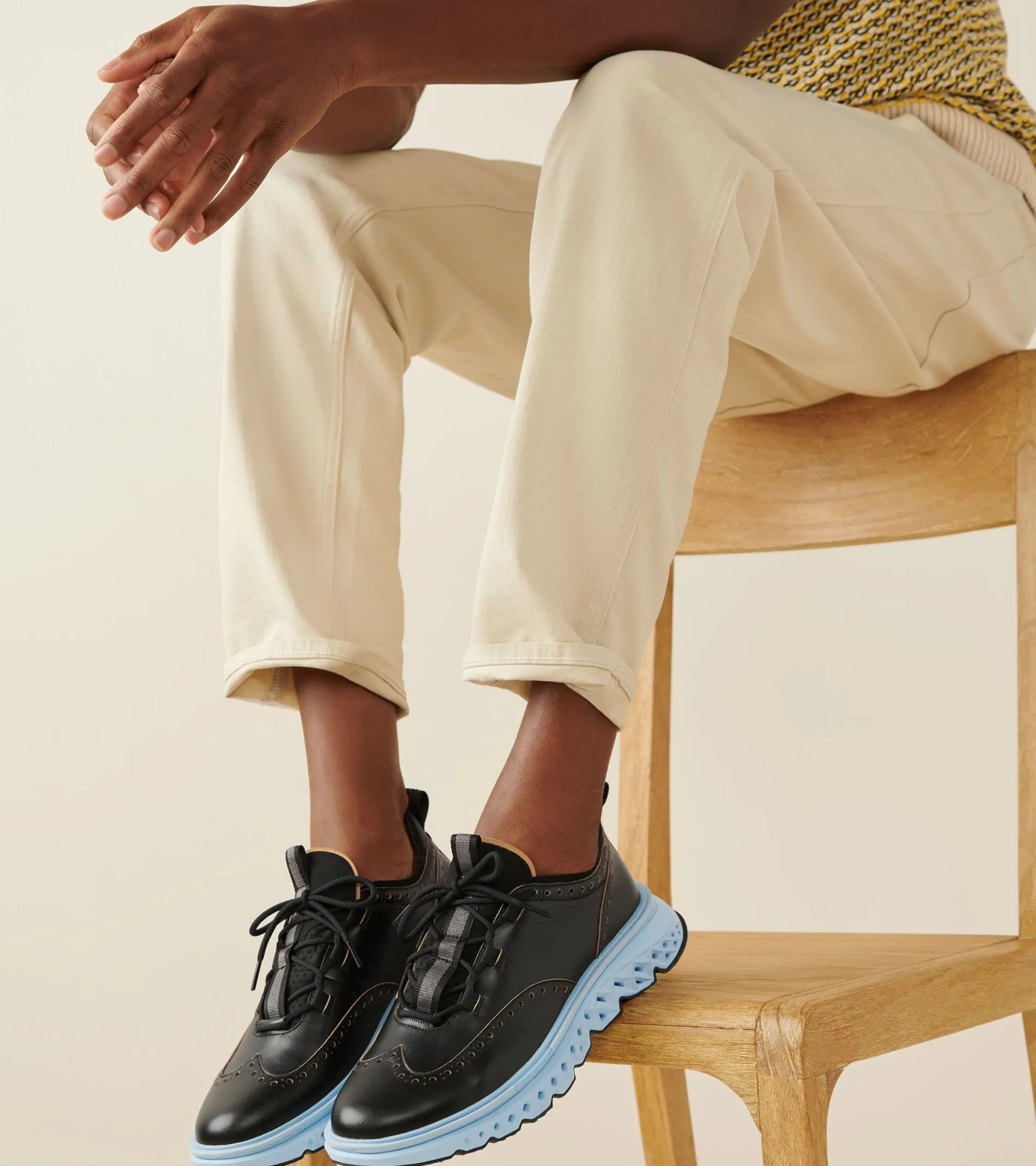 Zapatos con Cordón Ghillie de Hombre | ZERØGRAND Wingtip Oxford^Cole Haan Shop