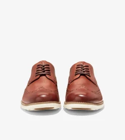 Zapatos con Suela de Goma Acolchado de Hombre | ØriginalGrand Wingtip^Cole Haan New