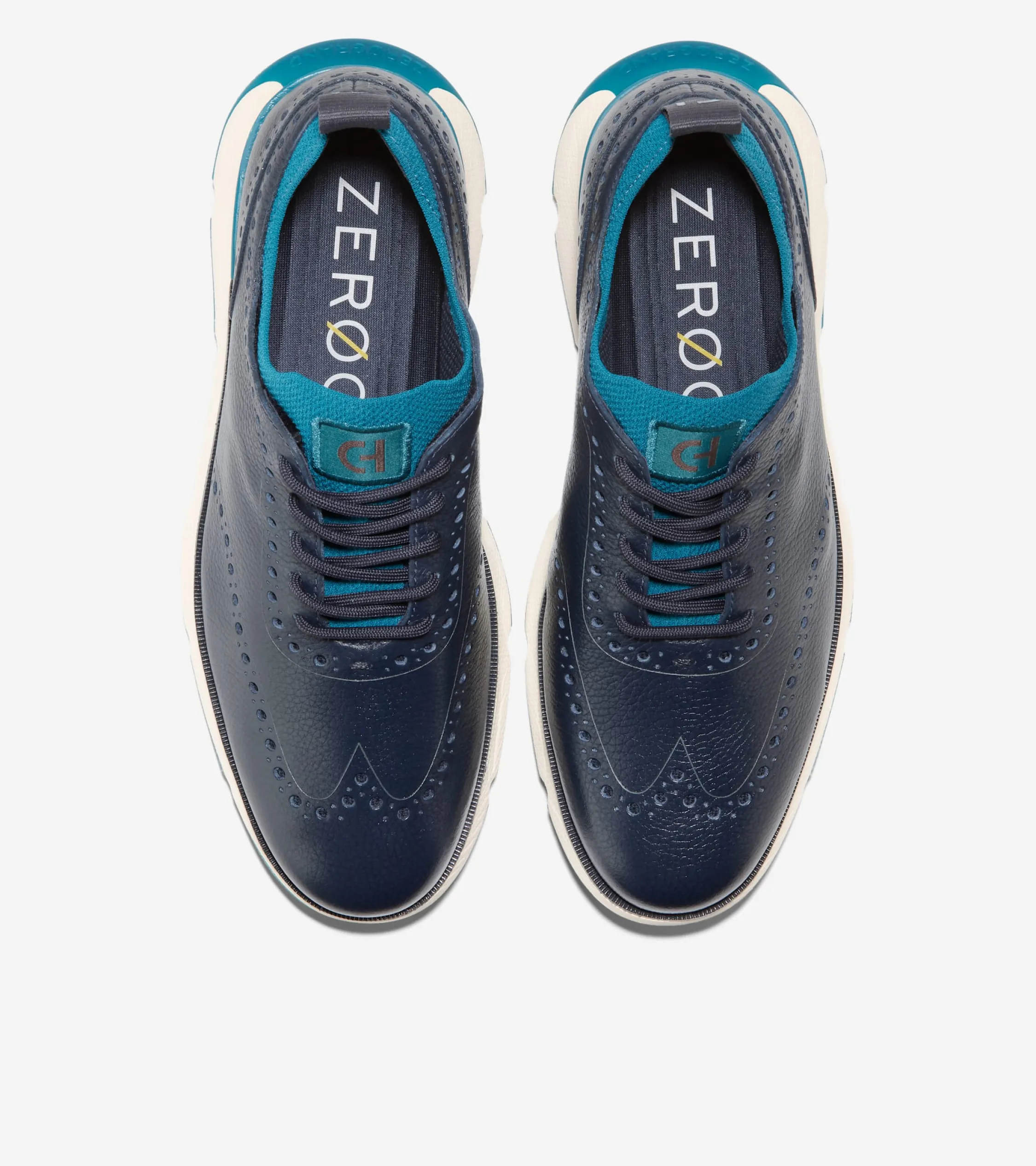 Zapatos de Cuero Artesanal de Hombre | ZERØGRAND Wingtip Oxford^Cole Haan Outlet