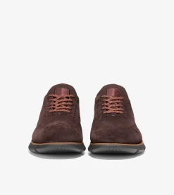 Zapatos de Cuero Artesanal con Detalles de Hombre | ZERØGRAND Wingtip^Cole Haan Shop