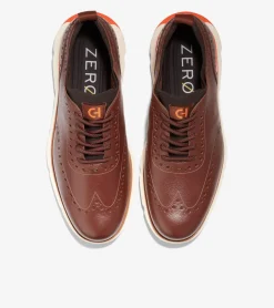Zapatos de Cuero Artesanal de Hombre | ZERØGRAND Wingtip Oxford^Cole Haan Discount