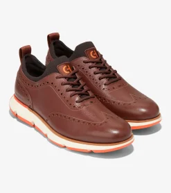 Zapatos de Cuero Artesanal de Hombre | ZERØGRAND Wingtip Oxford^Cole Haan Discount
