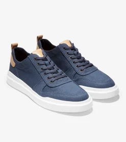 Zapatos de Lona Orgánica de Hombre | Men's GrandPrø Rally Canvas Court^Cole Haan Online