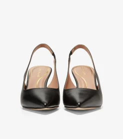 Zapatos de Tacón Forrado en Piel de Mujer | Women's Vandam Sling Back^Cole Haan Outlet