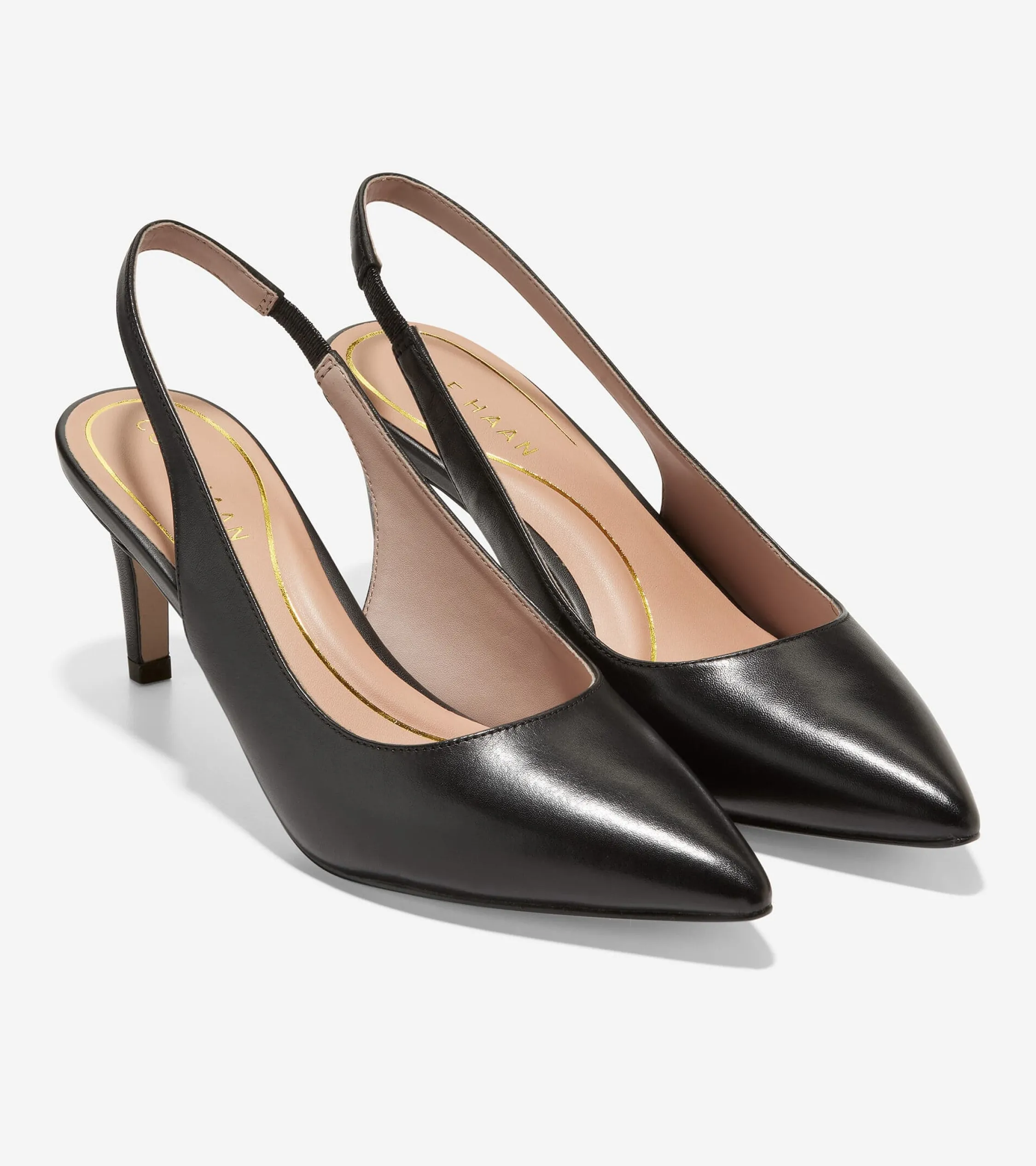 Zapatos de Tacón Forrado en Piel de Mujer | Women's Vandam Sling Back^Cole Haan Outlet