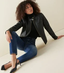 Zapatos de Tacón Forrado en Piel de Mujer | Women's Vandam Sling Back^Cole Haan Outlet