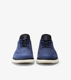 Zapatos Estilo Mocasines de Nubuk de Hombre | ZERØGRAND Wingtip Oxford^Cole Haan Fashion