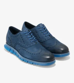 Zapatos Oxford con Acolchado de Lujo de Hombre | ZERØGRAND Wingtip Oxf^Cole Haan Shop