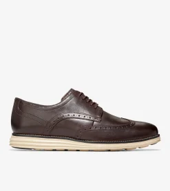 Zapatos Oxford con Cordones y Detalles de Hombre | ØriginalGrand Wingt^Cole Haan Flash Sale