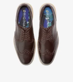 Zapatos Oxford con Cordones y Detalles de Hombre | ØriginalGrand Wingt^Cole Haan Flash Sale