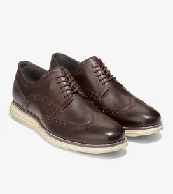 Zapatos Oxford con Cordones y Detalles de Hombre | ØriginalGrand Wingt^Cole Haan Flash Sale