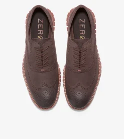 Zapatos Oxford de Ante de Hombre | Men's ZERØGRAND Wingtip Oxford^Cole Haan New